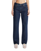 Blue Straight-Leg Jeans - TOTEME | PLP | Antonia