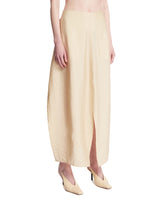 Gonna Parachute In Seta Beige | PDP | Antonia
