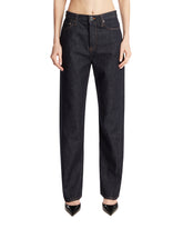 Dark Blue Straight-Leg Jeans | PDP | Antonia