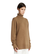 Beige Turtleneck Sweater | PDP | Antonia