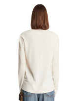 White V-Neck Sweater | PDP | Antonia