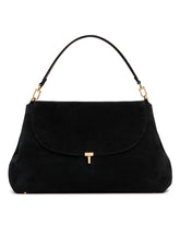 Borsa T-Lock Satchel Nera - Toteme donna | PLP | Antonia