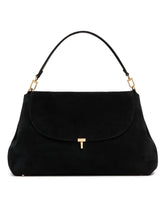 Borsa T-Lock Satchel Nera | PDP | Antonia