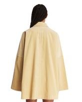 Beige Ribbed Cotton Jacket | PDP | Antonia