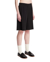 Black Tailored Bermuda Shorts | PDP | Antonia