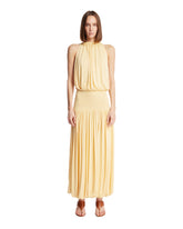 Yellow Viscose Dress | PDP | Antonia