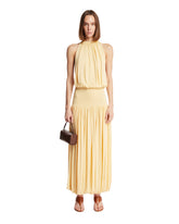 Yellow Viscose Dress | PDP | Antonia