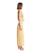 Yellow Viscose Dress | PDP | Antonia