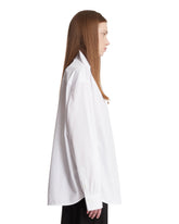 White V-Neck Shirt | PDP | Antonia