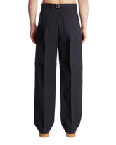 Blue Cotton Pants | PDP | Antonia