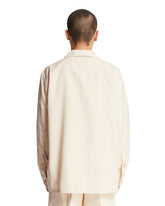 Overshirt Santiago In Seta Bianca | PDP | Antonia
