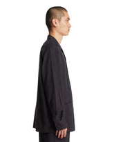 Overshirt Santiago In Seta Blu | PDP | Antonia
