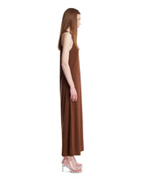 Brown Kate Cashmere and Cotton Dress | PDP | Antonia
