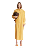 Yellow Cassis Shirt Dress - UMIT BENAN WOMEN | PLP | Antonia