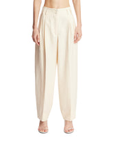White Diane Trousers - UMIT BENAN WOMEN | PLP | Antonia