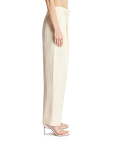 White Diane Trousers | PDP | Antonia