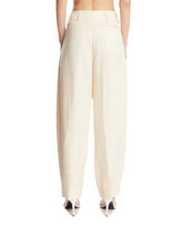 White Diane Trousers | PDP | Antonia