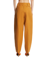 Orange Diane Trousers | PDP | Antonia