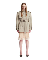 Trench Corto Oversize Beige | PDP | Antonia