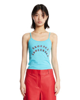 Light Blue Exotica Esoterica Cholita Top - WELCOME PROMO (auto excl.) | PLP | Antonia