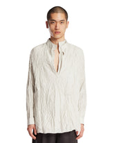Beige Silk Shirt - Men's shirts | PLP | Antonia