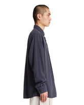 Blue Silk Shirt | PDP | Antonia