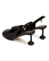 Black Toy Slingbacks | PDP | Antonia