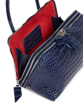 Borsa L'Altra Di Milano In Pelle Blu | PDP | Antonia