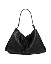 Samia Bag In Black Leather - BORSE A SPALLA DONNA | PLP | dAgency