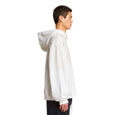 White Cotton Logo Hoodie - Men's sweatshirts | PLP | dAgency