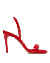 Red Vivien Heeled Sandals | PDP | dAgency