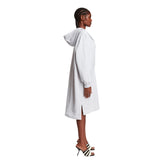 Gray Cotton Fleece Dress | PDP | dAgency