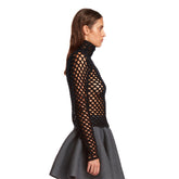 Black Cage Knitted Pullover - ALAIA | PLP | dAgency