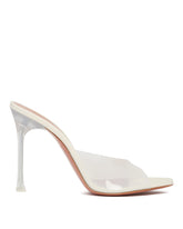 White Alexa Glass Slippers 105 - New arrivals women's shoes | PLP | dAgency