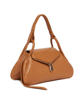 Brown Gemini Shoulder Bag - Women's clutch bags | PLP | dAgency