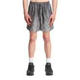 Gray Silk Logo Shorts - Men's shorts | PLP | dAgency