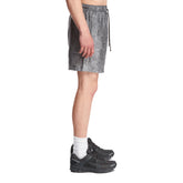 Gray Silk Logo Shorts - Men's shorts | PLP | dAgency