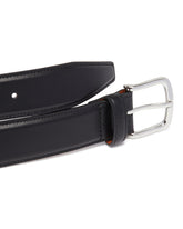 Black Leather Buckle Belt - ARMARIUM | PLP | dAgency