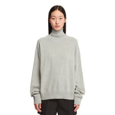 Gray Cashmere Dimitri Sweater - Women's knitwear | PLP | dAgency