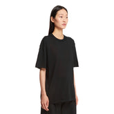 Black Wool and Silk T-Shirt | PDP | dAgency