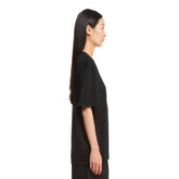 Black Wool and Silk T-Shirt - ARMARIUM WOMEN | PLP | dAgency