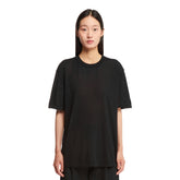Black Wool and Silk T-Shirt - ARMARIUM | PLP | dAgency