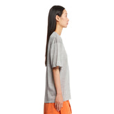 Gray Wool and Silk T-Shirt - Women's t-shirts | PLP | dAgency