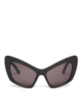 Black Monaco Cat Sunglasses - Balenciaga women | PLP | dAgency