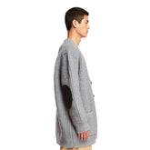 Gray Wool Cardigan - Men's sweatshirts | PLP | dAgency