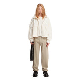 Gray Cotton Casual Pants - Bottega Veneta men | PLP | dAgency