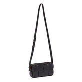 Black Intrecciato Shoulder Bag - Women's pouches | PLP | dAgency