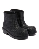 Black Fireman Ankle Boots - Bottega Veneta men | PLP | dAgency