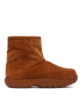 Brown Snap Ankle Boots - Bottega Veneta men | PLP | dAgency