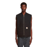 Black Cotton Vest - Men's vests | PLP | dAgency